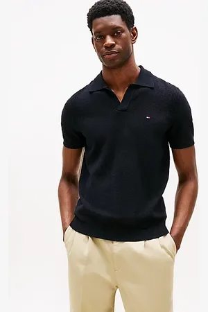 Tommy Hilfiger Dzianinowa koszula polo w paski