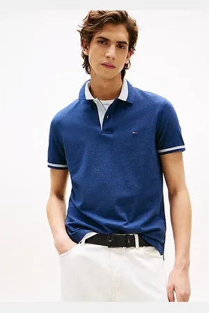 Tommy Hilfiger Koszulka polo z kontrastowymi paskami