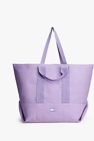 Tommy Hilfiger Płócienna torba na ramię z logo w kolorze tła