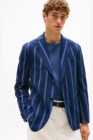 Tommy Hilfiger Jednorzędowa marynarka w prążki