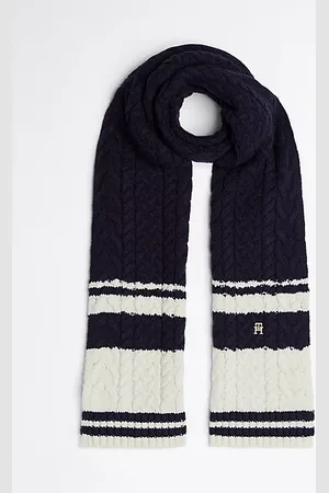 Tommy Hilfiger Szal o splocie warkoczowym
