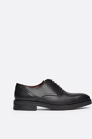 Tommy Hilfiger Skórzane derby TH Monogram