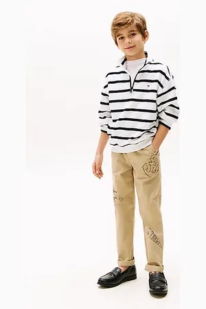 Tommy Hilfiger Chinosy z nadrukiem