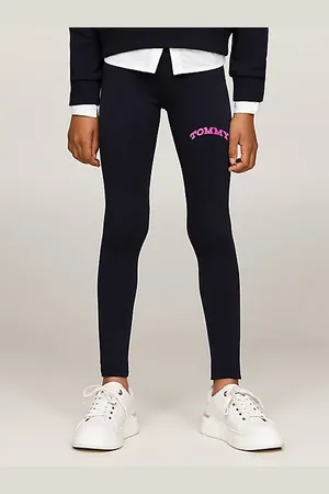 Tommy Hilfiger Bardzo obcisłe legginsy z logo w stylu varsity