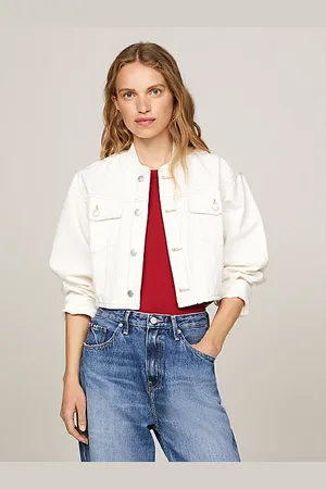 Tommy Hilfiger Krótka kurtka bomber o luźnym kroju