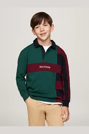 Tommy Hilfiger Longsleeve z kołnierzykiem polo