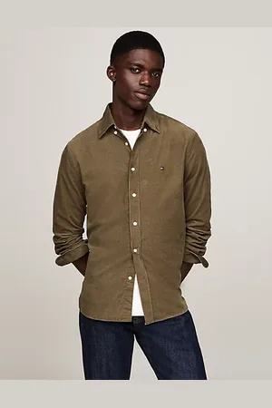 Tommy Hilfiger Sztruksowa koszula o regularnym kroju
