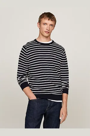 Tommy Hilfiger Sweter z okrągłym dekoltem i flagą