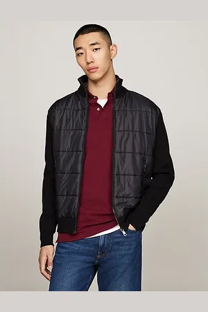 Tommy Hilfiger Kurtka Smart Casual o mieszanej fakturze