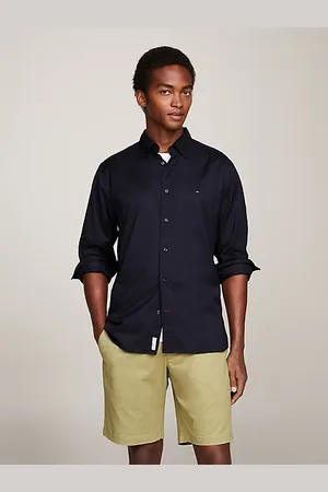 Tommy Hilfiger Koszula z popeliny bawełnianej TH Flex