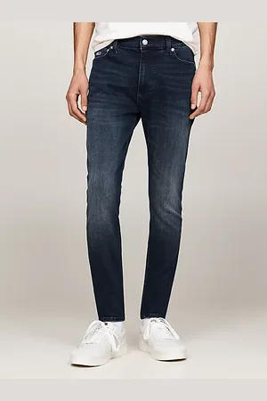 Tommy Hilfiger Czarne jeansy Simon o obcisłym kroju