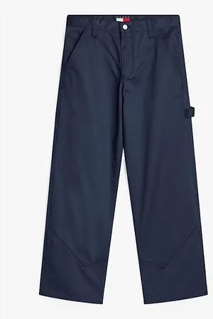 Tommy Hilfiger Spodnie TJ x Game Day z ozdobnym szwem