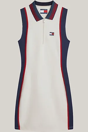 Tommy Hilfiger Dopasowana sukienka polo mini TJ x Game Day