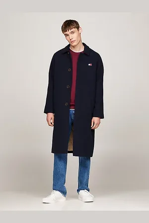 Tommy Hilfiger Płaszcz o wydłużonym fasonie