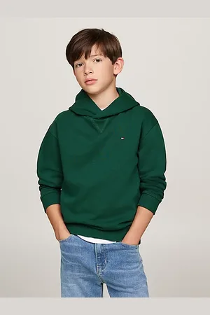 Tommy Hilfiger Bluza z haftowaną flagą