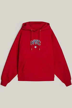 Tommy Hilfiger Luźna bluza z kapturem TJ x Game Day