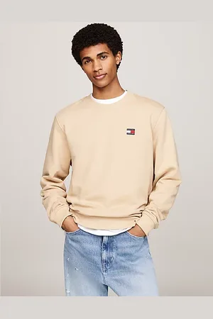 Tommy Hilfiger Bluza z okrągłym dekoltem i naszywką Tommy