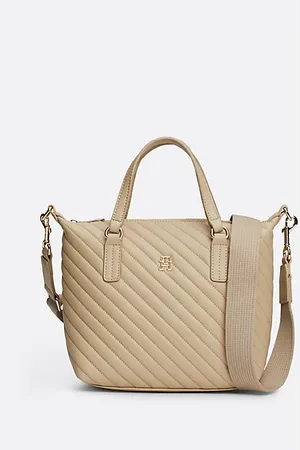 Tommy Hilfiger Torba typu tote z przeszyciami TH Monogram