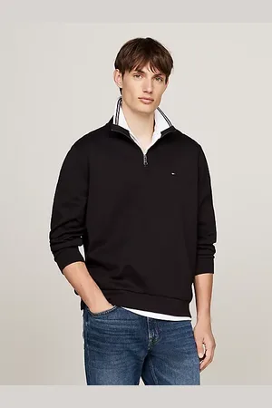 Tommy Hilfiger Golf z zapięciem pod szyją i logo