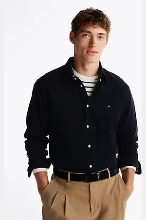 Tommy Hilfiger Sztruksowa koszula o regularnym kroju
