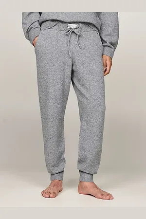 Tommy Hilfiger Domowe joggery TH Established z wełną