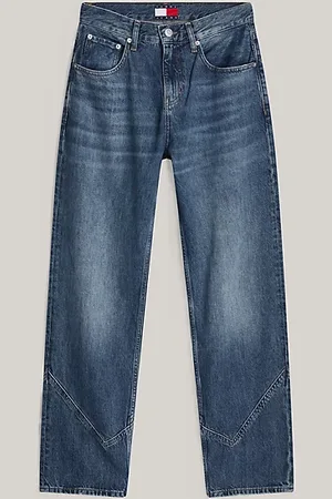 Tommy Hilfiger Luźne jeansy TJ x Game Day z ozdobnym szwem