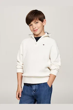 Tommy Hilfiger Golf z zapięciem na zamek do 1/4 długości