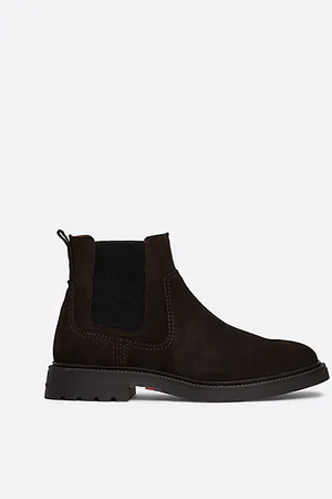 Tommy Hilfiger Lekkie zamszowe sztyblety
