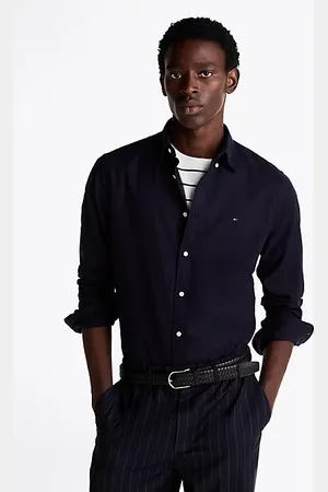Tommy Hilfiger Koszula z wyhaftowaną flagą
