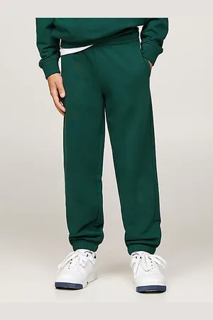 Tommy Hilfiger Joggery z wyhaftowaną flagą