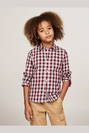 Tommy Hilfiger Koszula o regularnym kroju w kratę