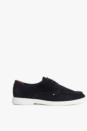 Tommy Hilfiger Zamszowe derby o fasonie mokasynów