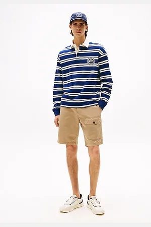 Tommy Hilfiger Lekkie szorty cargo z bawełny