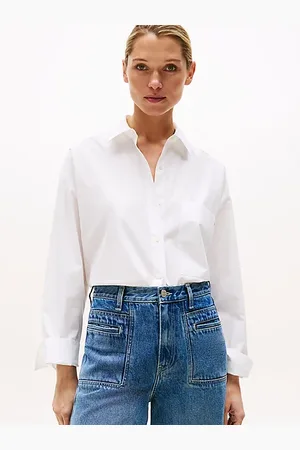 Tommy Hilfiger Koszula oversize z regulowanymi mankietami