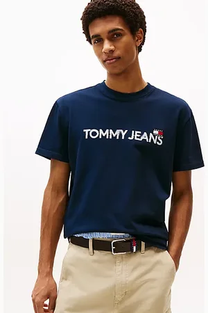 Tommy Hilfiger T-shirt z okrągłym dekoltem i naszywką Tommy