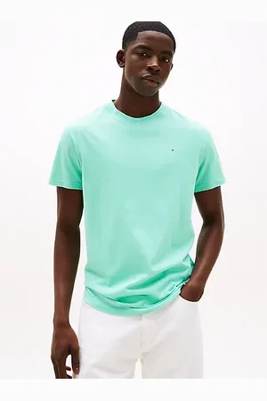 Tommy Hilfiger T-shirt o wąskim kroju z logo