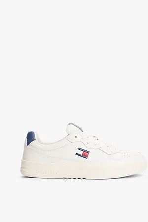 Tommy Hilfiger Skórzane buty sportowe z wytłoczonym logo