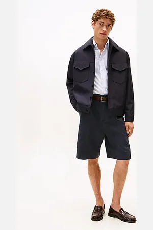 Tommy Hilfiger Szorty z seersuckeru o regularnym kroju