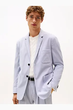 Tommy Hilfiger Jednorzędowa marynarka w prążki