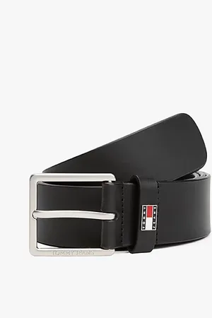 Tommy Hilfiger Skórzany pasek z plakietką z logo