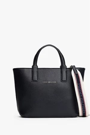 Tommy Hilfiger Torebka typu tote z logo na pasku
