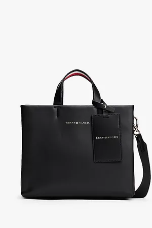 Tommy Hilfiger Torba shopper z brelokiem i logo