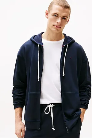 Tommy Hilfiger Luźna bluza z kapturem