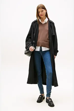 Tommy Hilfiger Obcisłe jeansy Como z średnim stanem