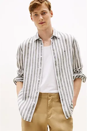 Tommy Hilfiger Koszula z lnu o regularnym kroju