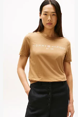 Tommy Hilfiger T-shirt z okrągłym dekoltem i logo