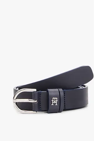 Tommy Hilfiger Skórzany pasek Essential z monogramem TH