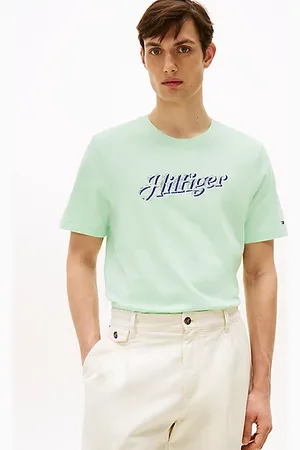 Tommy Hilfiger T-shirt z okrągłym dekoltem i logo