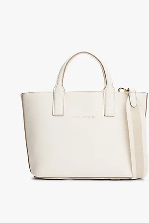 Tommy Hilfiger Torebka typu tote z logo na pasku
