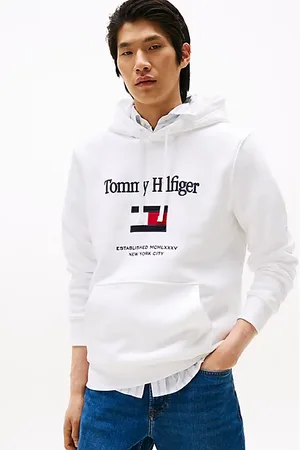 Tommy Hilfiger Bluza z kapturem i logo Hilfiger